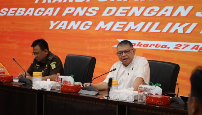 Kejaksaan Gelar Webinar Bahas Transformasi Kedudukan Jaksa dalam Rangka Penyusunan RPP Kepegawaian