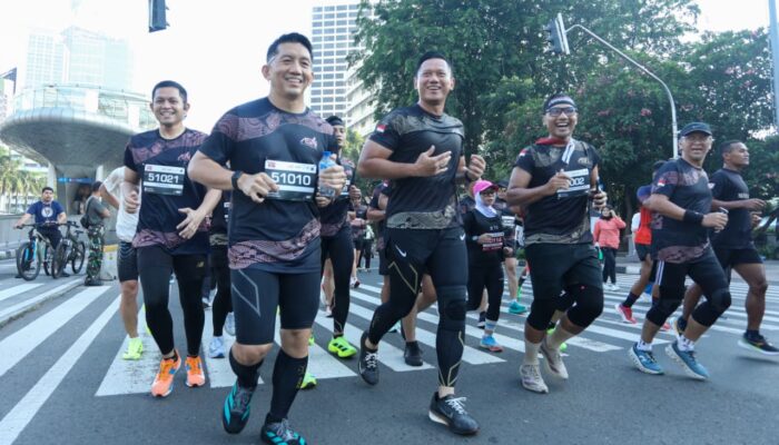 Ikut ASN Run 2025, Menko AHY Ajak ASN Hidup Sehat, Produktif, dan Penuh Semangat