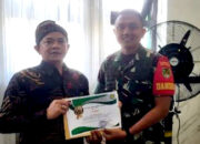 H. Eep Supriyadi Dikukuhkan Jadi Warga Kehormatan Kodim 0619 Purwakarta