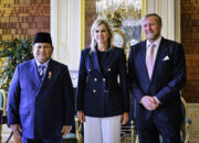 Presiden Prabowo Disambut Resmi Raja dan Ratu Belanda di Istana Huis ten Bosch