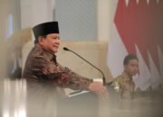 Setahun Pemerintahan, Prabowo Pimpin Sidang Kabinet Bahas Arah Kebijakan Nasional