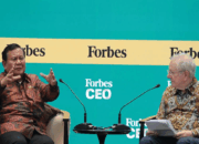Prabowo Paparkan Strategi Ekonomi Nasional di Forbes Global CEO Conference