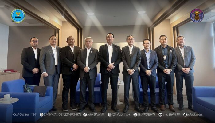 BNN–CNB Singapura Perkuat Sinergi Berantas Pencucian Uang Narkotika
