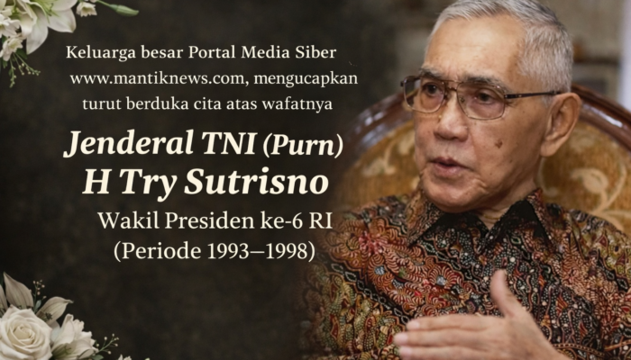 Wapres ke-6 RI Try Sutrisno Wafat di Usia 90 Tahun