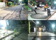Ketua RT 11 dan Warga Bersyukur, Jalan Aster Raya Kotabaru Kota Bekasi Akhirnya Diperbaiki