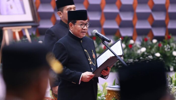 Pramono Anung Lantik 11 Pejabat Eselon II DKI, Terapkan Manajemen Talenta untuk Perkuat Kinerja Birokrasi