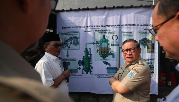 Pramono Sebut Kramat Jati Bisa Jadi Percontohan Pengelolaan Sampah Organik Jakarta