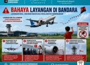 Bandara Pattimura Sosialisasikan Larangan Bermain Layangan di Kawasan Bandar Udara