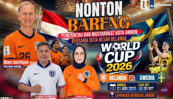 Ronald: Piala Dunia Jadi Semangat Orang Basudara di Ambon