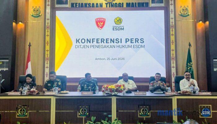 Ditjen Gakkum Tetapkan 25 Orang Tersangka Tambang Emas Ilegal di Gunung Botak
