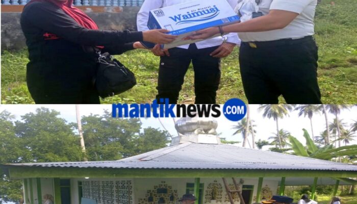 Lapas Wahai Bersama KUA dan MTsN Lakukan Renovasi Masjid