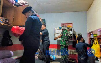 Lapas Wahai Gandeng Koramil Gelar Razia Dadakan