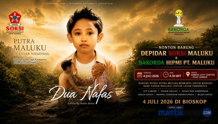 Menjaga Asa dari Tanah Maluku, Nobar “Dua Nafas” Satukan Hati untuk Karya Anak Bangsa