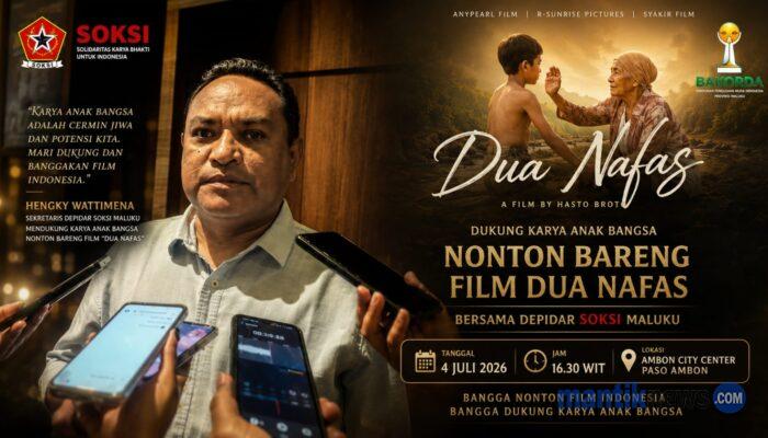Hengky: Film Dua Nafas Jadi Bukti Anak Maluku Mampu Bersaing di Perfilman Nasional