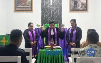 Perjamuan Kudus di Lapas Wahai Jadi Momentum Penting Pembinaan Rohani Warga Binaan