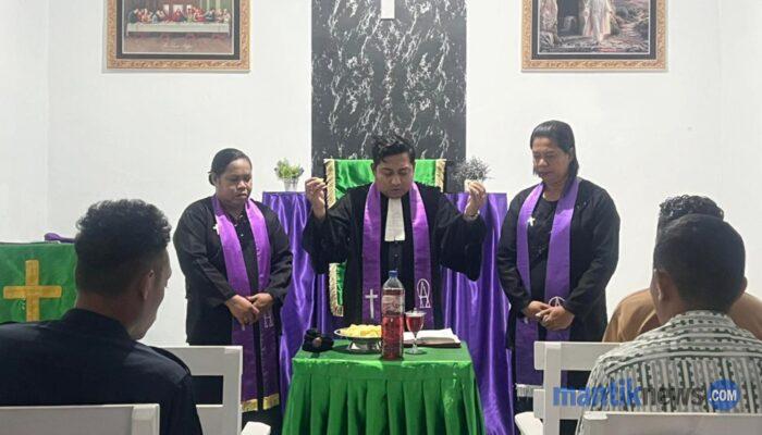 Perjamuan Kudus di Lapas Wahai Jadi Momentum Penting Pembinaan Rohani Warga Binaan