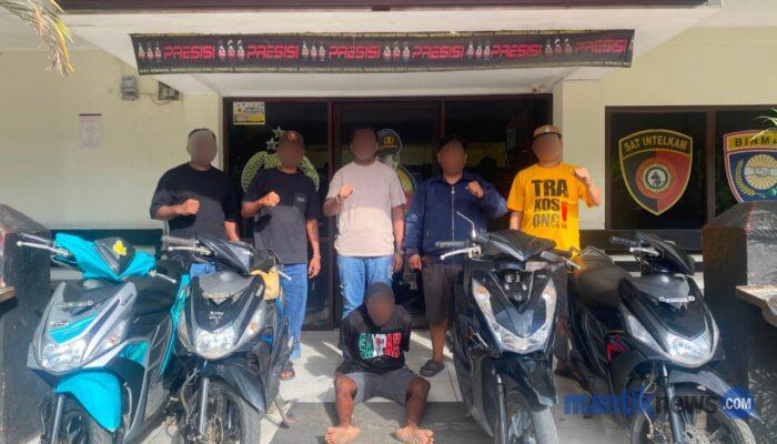 Polsek Sorong Barat Ringkus Pelaku Curanmor, Lima Motor Hasil Kejahatan Berhasil Diamankan