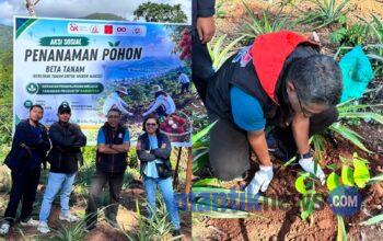 BRI Ambon Dukung Gerakan “Beta Tanam” Perkuat Penghijauan dan Pemberdayaan di Rutong