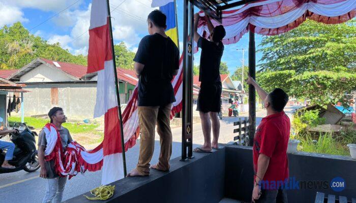 Lapas Wahai Awali Semarak HUT ke-81 RI, Kantor Dihiasi Merah Putih Sejak Dini