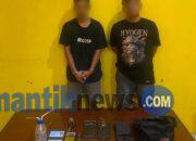 Tim BRASKO Polresta Sorong Kota Ringkus Dua Terduga Pengedar Sabu
