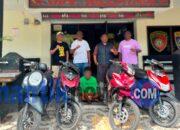 Tim Elang Polsek Sorong Barat Tangkap Terduga Pelaku Curanmor