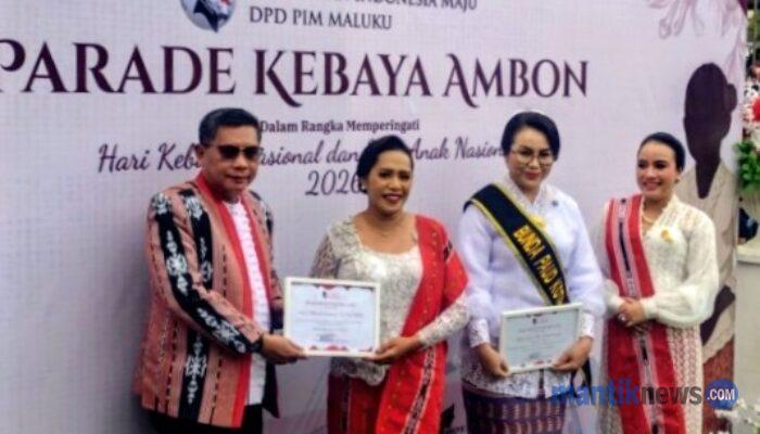 Parade Kebaya di Ambon jadi Wadah Pelestarian Budaya dan Penguatan Karakter Anak