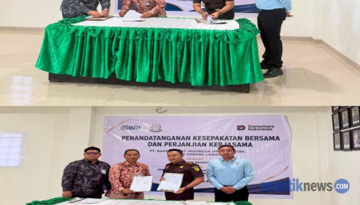 BRI Langgur dan Kejari Tual Perkuat Sinergi Melalui Penandatanganan PKS