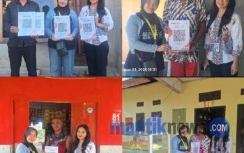 BRI Langgur dan Mahasiswa UGM Perluas Transaksi Digital di Desa Ohoidertutu Lewat QRIS