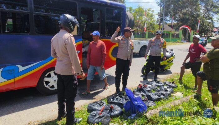 Polisi Gagalkan Peredaran 170 Liter Sopi di Jalur Penyeberangan Tulehu-Waipirit
