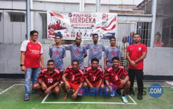 Lapas Wahai Semarakkan HUT RI dengan Turnamen Gawang Mini Antar Kamar