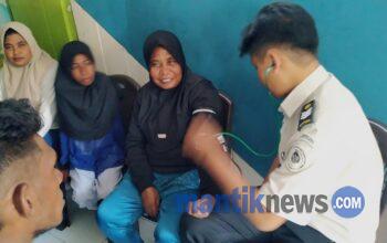 Tak Hanya Warga Binaan, Pengunjung Lapas Wahai Juga Dapat Layanan Kesehatan Gratis