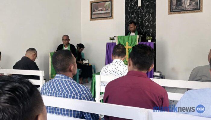 Ibadah Minggu di Lapas Wahai Jadi Momentum Syukur Remisi dan Pembinaan Rohani