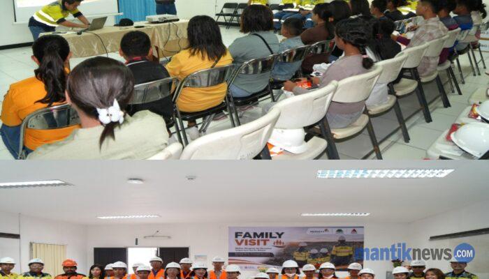 Family Visit BKP-BTR Kenalkan Dunia Tambang dan Budaya Keselamatan kepada Keluarga Karyawan