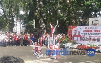 Tim Sekretariat DPRD Maluku Pukau Penonton di Lomba Tari Kreasi