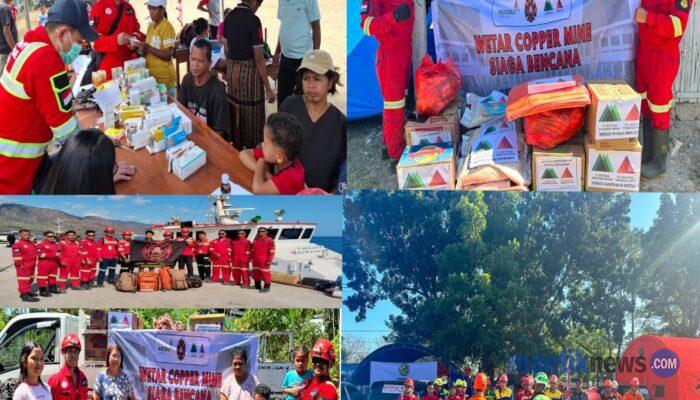 Dari Wetar untuk Flores, BKP–BTR Salurkan Bantuan bagi Korban Gempa NTT