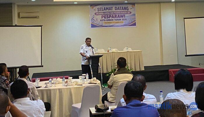 Wali Kota Ambon: Pesparawi Harus Membina Karakter dan Memperkuat Harmoni