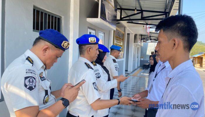 Cegah Judi Online, Lapas Wahai Lakukan Pemeriksaan Ponsel Petugas dan Magang