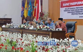 Paripurna DPRD Maluku, Sembilan Fraksi Setujui Ranperda Perubahan APBD 2026