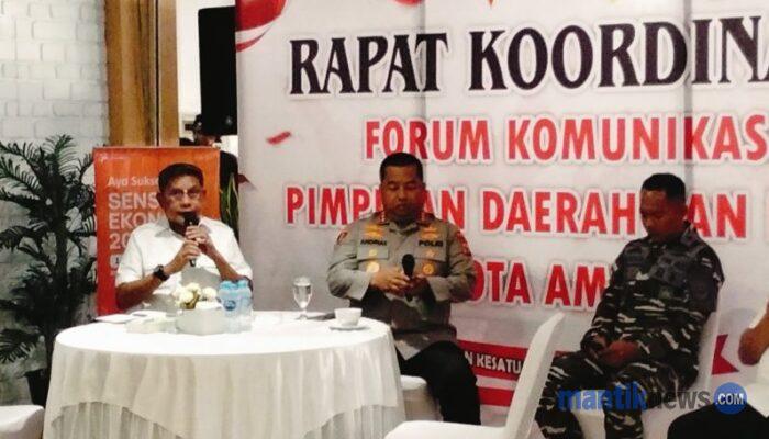 Wali Kota Ambon: Menjaga Kedamaian Bukan Hanya Tugas Aparat
