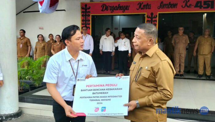 Wali Kota: Kolaborasi dengan Pertamina Ringankan Beban Korban Kebakaran Batu Merah