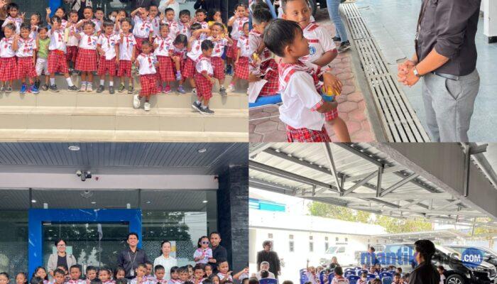 BRI Langgur Ajak Siswa TK Menorah Kenal Dunia Perbankan Sejak Dini