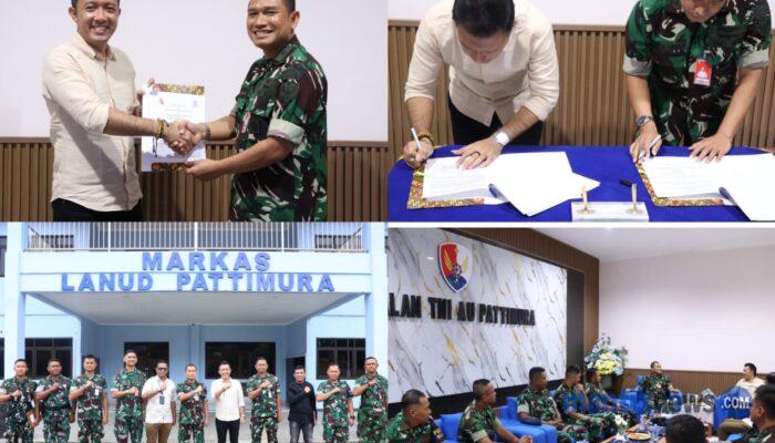 BRI Ambon dan Lanud Pattimura Sepakati Penempatan Fasilitas ATM