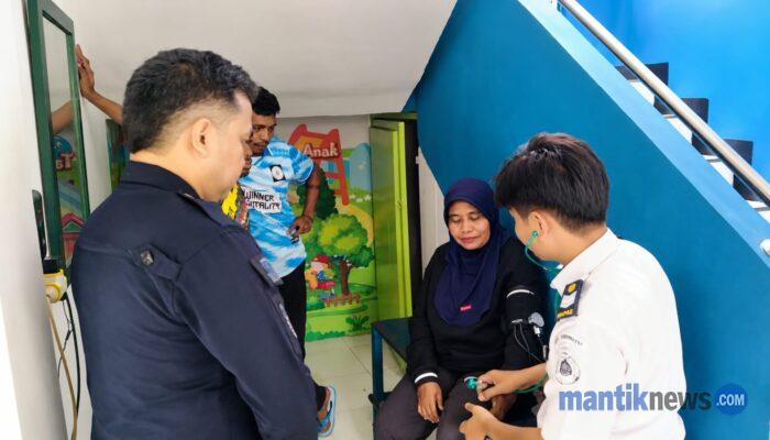 Lapas Wahai Sediakan Pemeriksaan Kesehatan Gratis bagi Keluarga Warga Binaan
