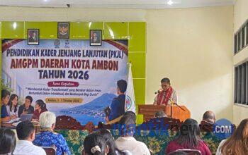Wali Kota Ambon Dorong AMPG Siapkan Kader Pemimpin yang Adaptif
