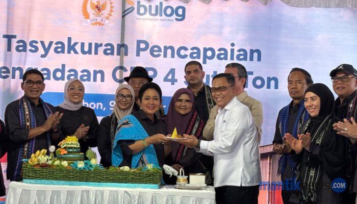 Komisi IV DPR RI Tinjau Stok Beras di Ambon