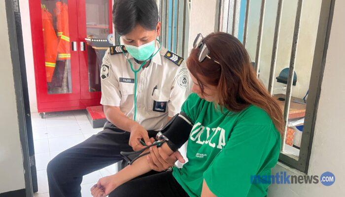 Lapas Wahai Fasilitasi Pemeriksaan Kesehatan Gratis bagi Keluarga Warga Binaan