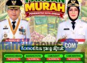 Jelang Hari Pangan Sedunia, Pemkot Ambon Siapkan 10 Komoditas Murah untuk Warga
