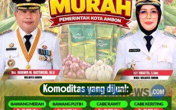 Jelang Hari Pangan Sedunia, Pemkot Ambon Siapkan 10 Komoditas Murah untuk Warga
