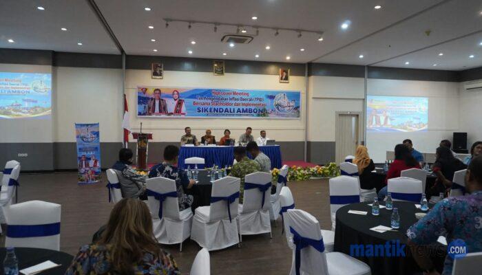 Wawali: Pengendalian Inflasi di Ambon Harus Berbasis Data, Bukan Sekadar Perkiraan